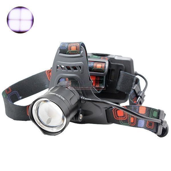 Налобний ліхтар Police BL-XQ-218-HP50 zoom + Power bank + microUSB + 3х18650 + 3 режим