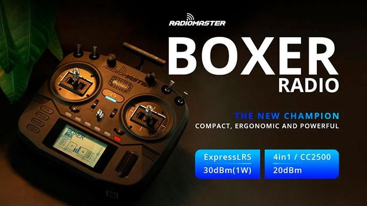 Аппаратура радиоуправления RadioMaster Boxer ELRS (FCC)