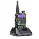 Портативная рация Baofeng UV-5R FM радио + фонарик (Камуфляж)