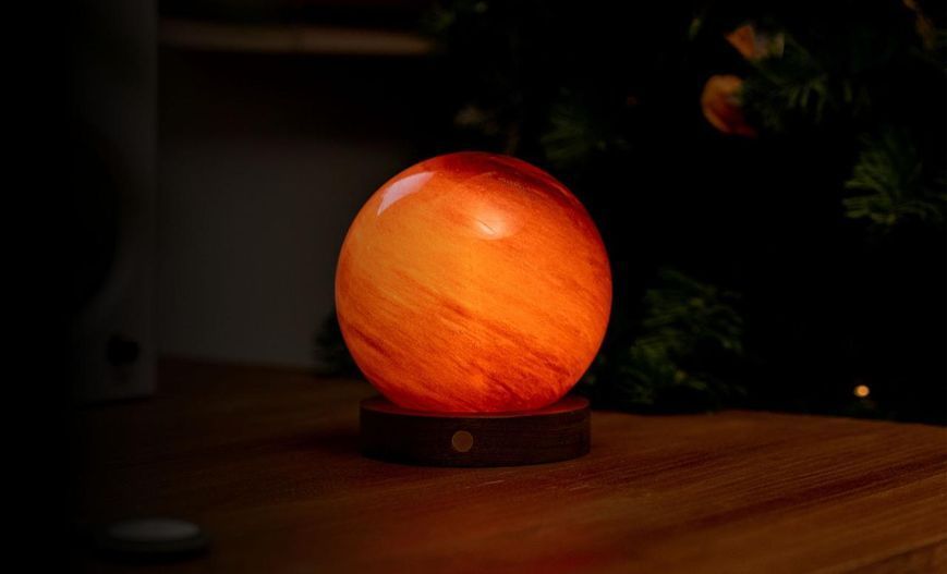 Світильник на акумуляторі Gingko AstraGlass Light Large (8 режимів світіння) Піщана буря