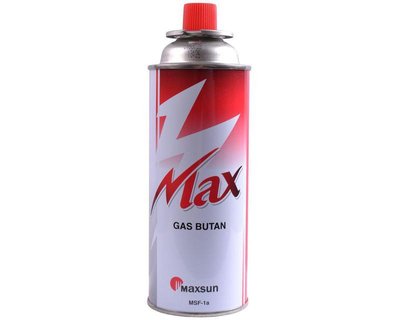 Газовий балон MaxSun 420ml/220gr зима-літо (Червоний)