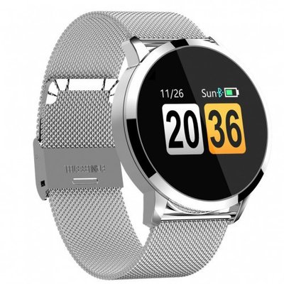 Смарт розумний годинник Smart Watch Q8 з магнітною зарядкою (Silver)