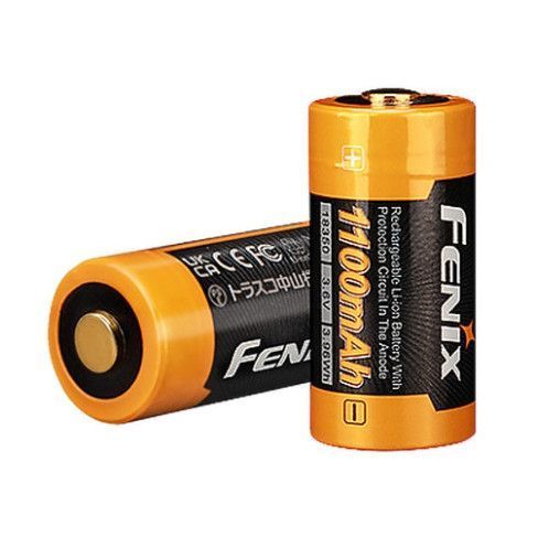 Акумулятор 18350 Fenix ​​ARB-L18-1100 3.6В 7А (Чорно-жовтий)