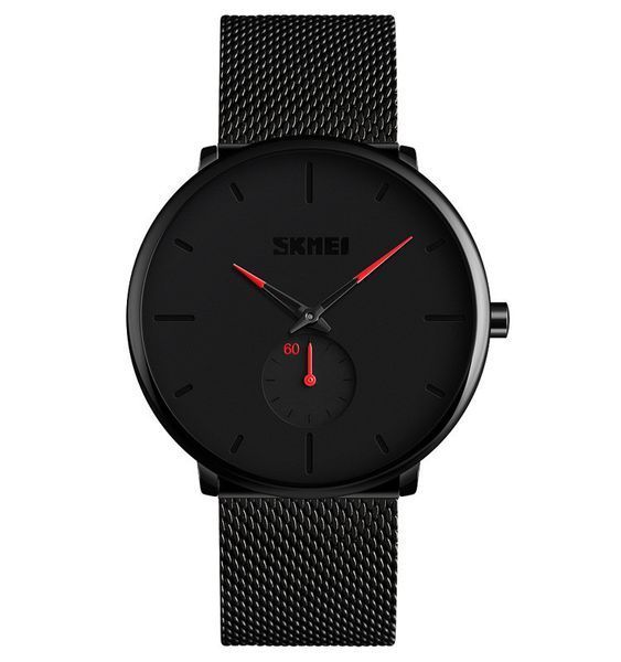 Чоловічий наручний годинник Skmei 9185 design red