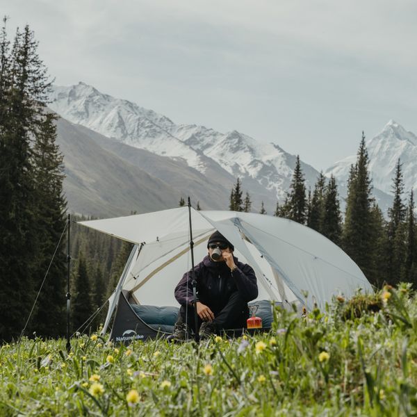 Намет двомісний полегшений Naturehike Star River UL CNK2450WS022 (Коричневий)
