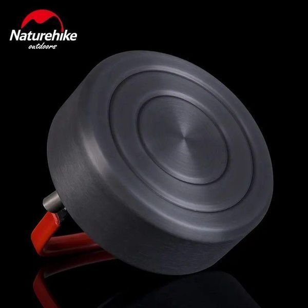 Туристичний чайник Naturehike NH17C020-H із алюмінію 1.1л (Сірий)