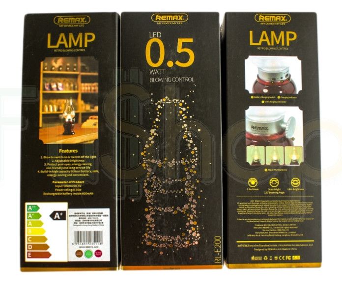 Светодиодная аккумуляторная настольная LED лампа Remax RL-E200 Aladdin Lamp