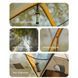 Палатка шестиместная Naturehike KOTA 6 CNK2450WS031 75D Светло-коричневый
