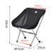 Стул складной Naturehike Stellaluna L04 CNK2450JJ015 алюминий размер M (Черный)