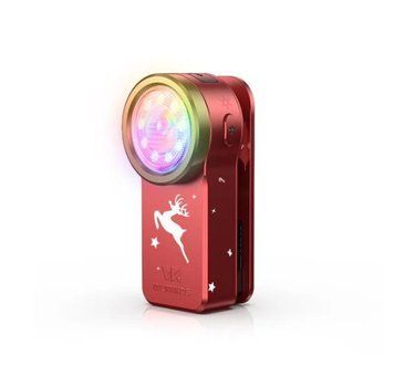 Ліхтар кемпінговий Wurkkos HD03 Christmas 680 лм USB-C 95 CRI-RGB Buck Driver з магнітом Червоний