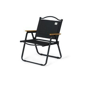 Розкладний туристичний стілець Naturehike CNK2300JU012 (Чорний)