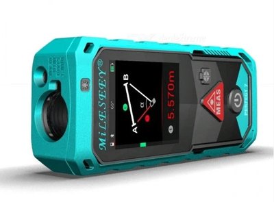 Лазерна рулетка Mileseey P7 80 м 3D рівень кутомір камера IP65
