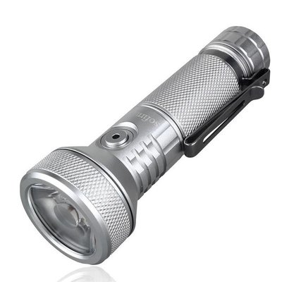 Ручний ліхтарик Sofirn IF22A 2100лм 21700 USB (Сірий)