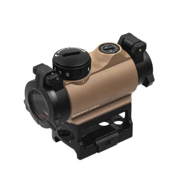 Прицел коллиматорный Sig Sauer Optics Romeo MSR 1x20мм 2 MOA Red Dot FDE