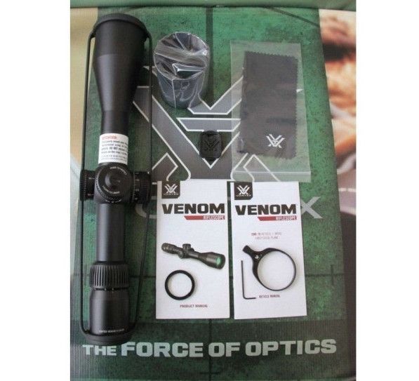 Прицел оптический Vortex Venom 5-25x56 FFP 34мм AO с сеткой EBR-7C MOA