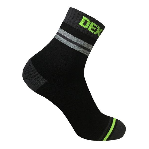 Шкарпетки водонепроникні Dexshell Pro Visibility Cycling Чорні (43-46) розмір L
