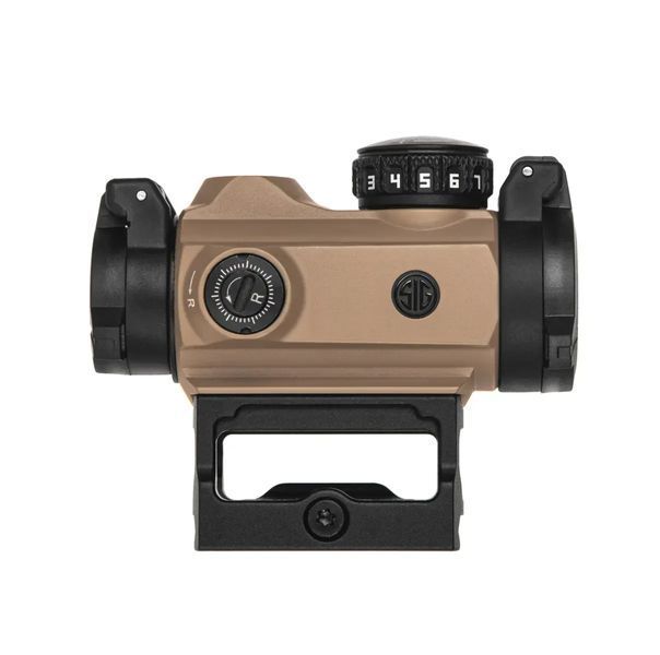 Прицел коллиматорный Sig Sauer Optics Romeo MSR 1x20мм 2 MOA Red Dot FDE