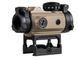 Прицел коллиматорный Sig Sauer Optics Romeo MSR 1x20мм 2 MOA Red Dot FDE
