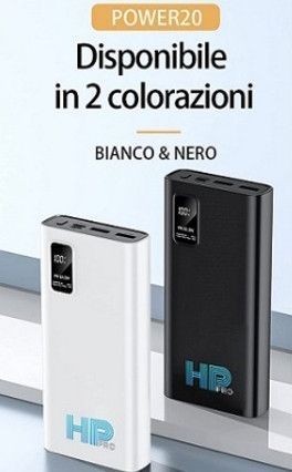 Зарядное устройство Power Bank HP-pro PD 20000 mAh 22.5W (Черный)