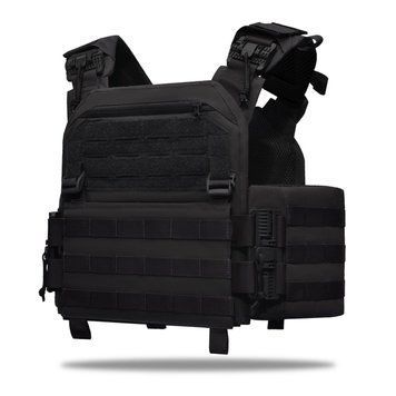 Плитоноска тактична без плит MPS М8 Pro Cordura 1000 Чорний