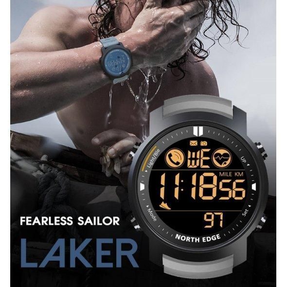 Чоловічий наручний годинник North Edge Laker 5BAR
