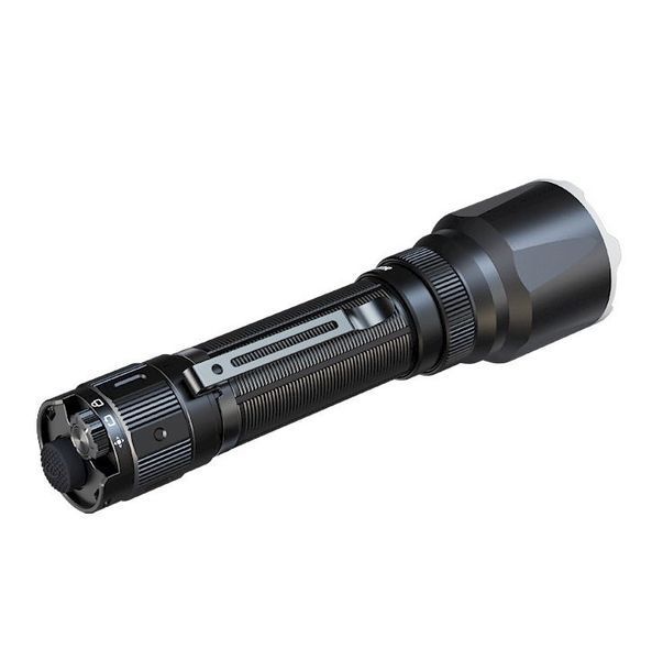 Ручной тактический фонарик Fenix TK22R 3200лм зарядка через Type-C (Черный)