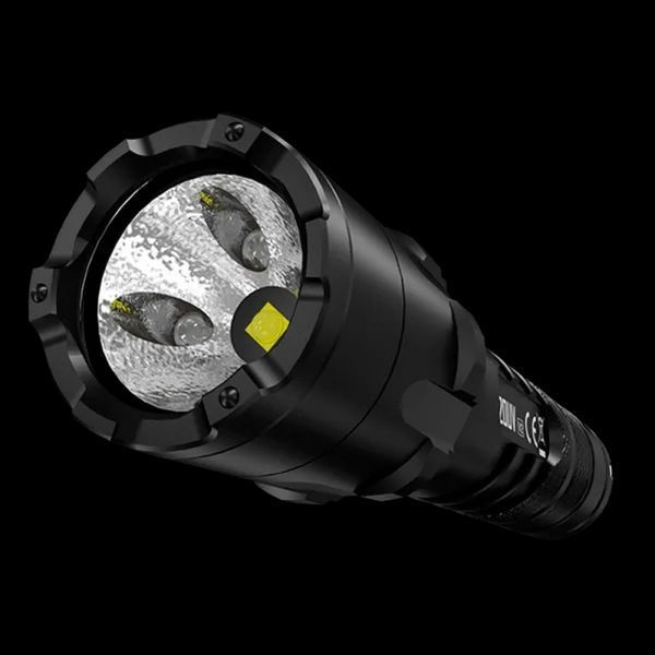 Тактический ручной фонарь Nitecore P20UV v2 с белым и ультрафиолетовым светом
