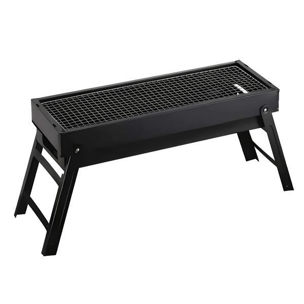 Гриль-барбекю BBQ (60 х 22 х 33 см) Чорний
