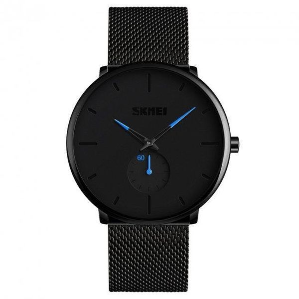Чоловічий наручний годинник Skmei 9185 blue design