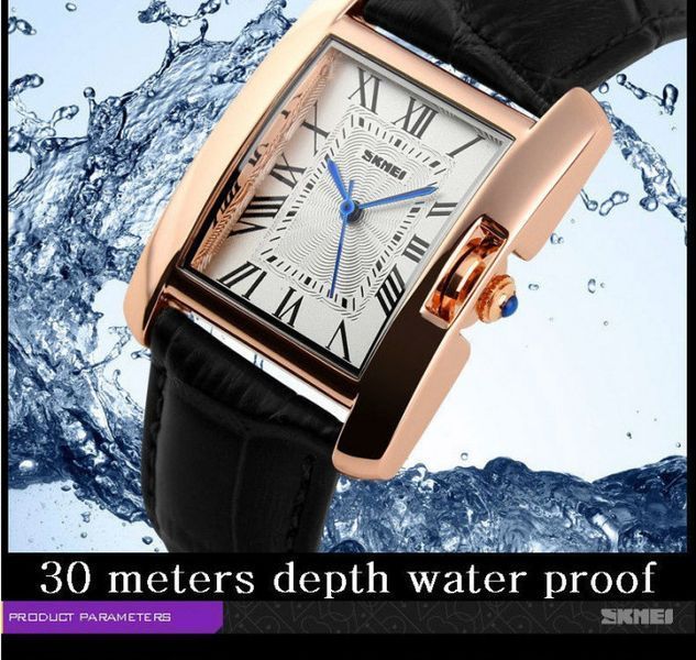 Жіночий годинник Skmei 1085 Spring (Чорний)