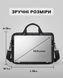 Чоловіча сумка-портфель для ноутбука Tiding Bag (39x 28 &times; 6 см) з натуральної шкіри Чорний