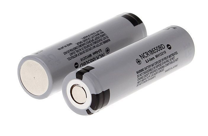 Акумулятор Panasonic NCR18650BD 3200mah Li-ion (MH12210) 10A високотоковий Сірий