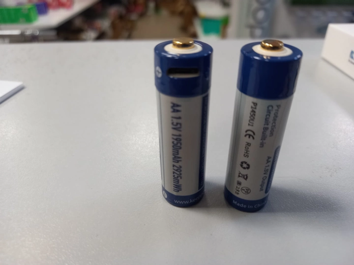 Акумулятор 14500 Keeppower Li-ion R6 1950mAh/2bl (P1450U1 AA)