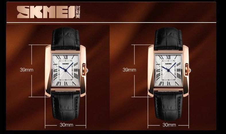 Жіночий годинник Skmei 1085 Spring (Чорний)