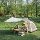 Намет тримісний автоматичний з тентом Naturehike Ango Picnic CNK2450WS021 (Коричневий)