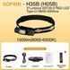 Налобний ліхтар Sofirn H35B (H05B) SST20 1500 лм 6500 K 660nm із зарядкою від USB-С (Червоне світло)