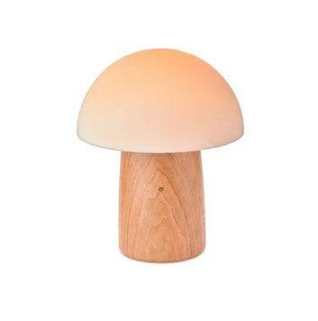 Светильник на аккумуляторе Gingko Alice Mushroom Lamp Mini Белый пепел