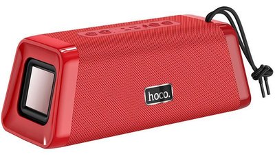 Бездротова Bluetooth колонка mini speaker Hoco BS35 IPX5 Червоний