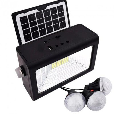 Комплект для освітлення на сонячних батареях CClamp CL-03 30W + ліхтар + лампи + Power Bank