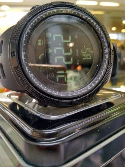 Розумний наручний годинник Skmei 1250 Smart Clever (Чорний)