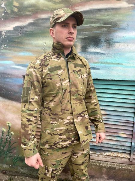 Тактический костюм форма китель + штаны Рип-стоп (Мультикам) XL