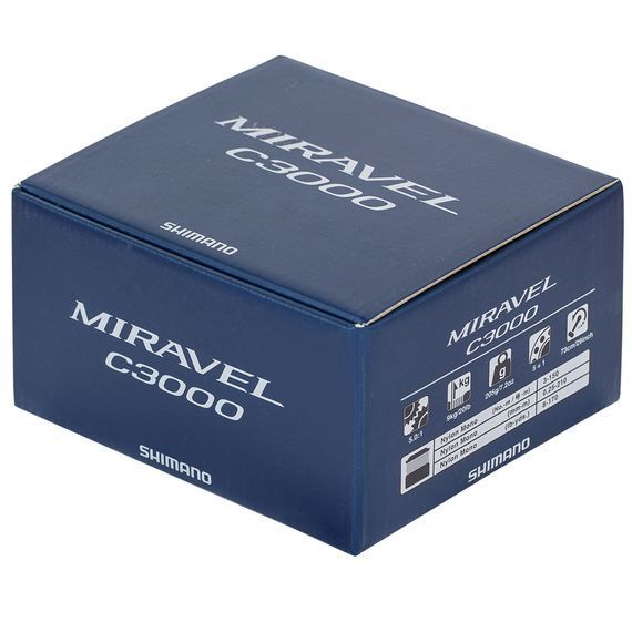 Катушка рыболовная спиннинговая Shimano Miravel 22 C3000