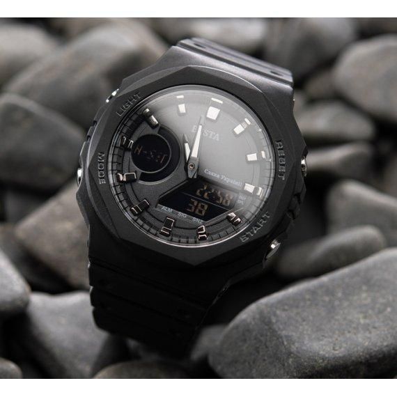 Чоловічий наручний годинник Besta Jocker (Чорний)