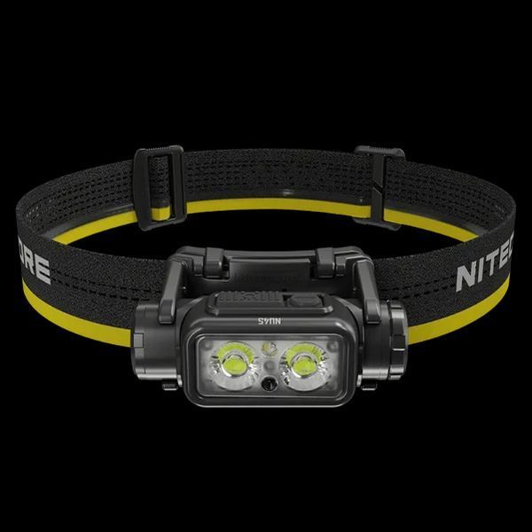 Налобний ліхтар Nitecore NU45 із датчиком наближення USB Type-C 1700лм (11 режимів)