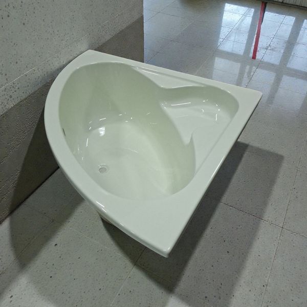 Кутова акрилова ванна RAK Ceramics Relax (1430 x 1430 x 430 мм) Зелена