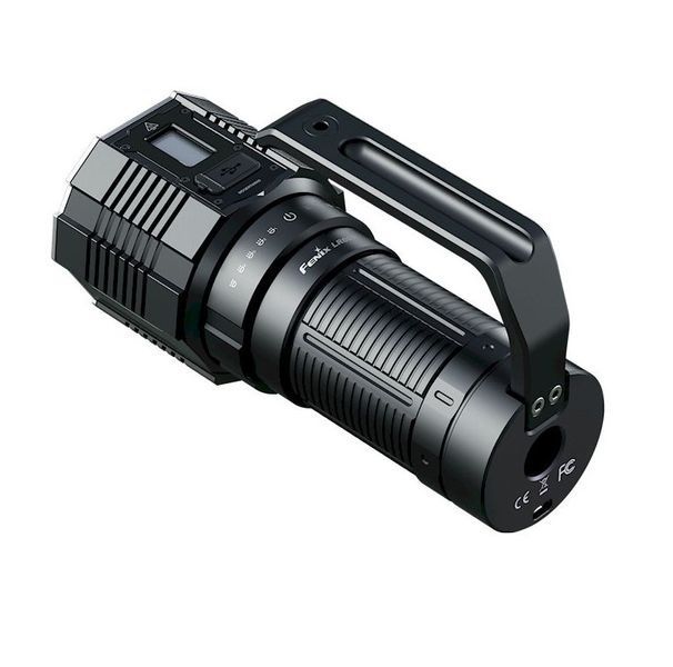 Суперпотужний пошуковий ручний ліхтар Fenix LR60R 21000лм Type-C (Чорний)