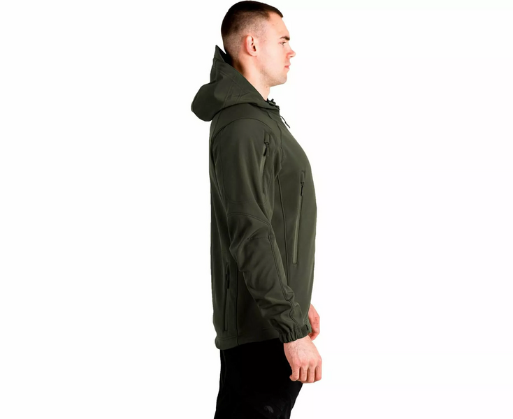 Тактичний чоловічий костюм Softshell Spartan демісезонний (Olive) розмір - XXL