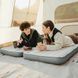 Матрас надувной одинарный Naturehike CNK2450WS034 (95 мм) с мешком для надувания Коричневый