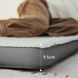 Матрас надувной одинарный Naturehike CNK2450WS034 (95 мм) с мешком для надувания Коричневый
