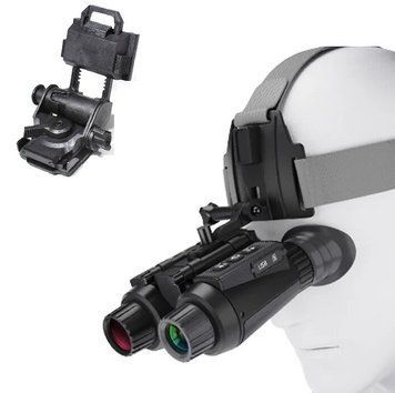 Бінокль нічного бачення NV8300 Super Light HD 4K (до 500м) + кріплення FMA L4G24 на шолом + карта 64Гб